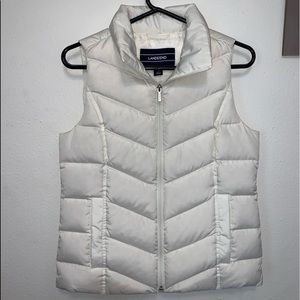 NWT white vest